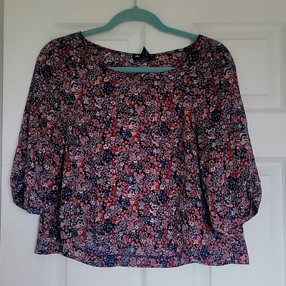 Fall Flowy Floral Top